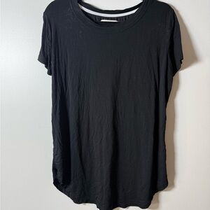 JACKSON ROWE | Black Modal Tee Shirt